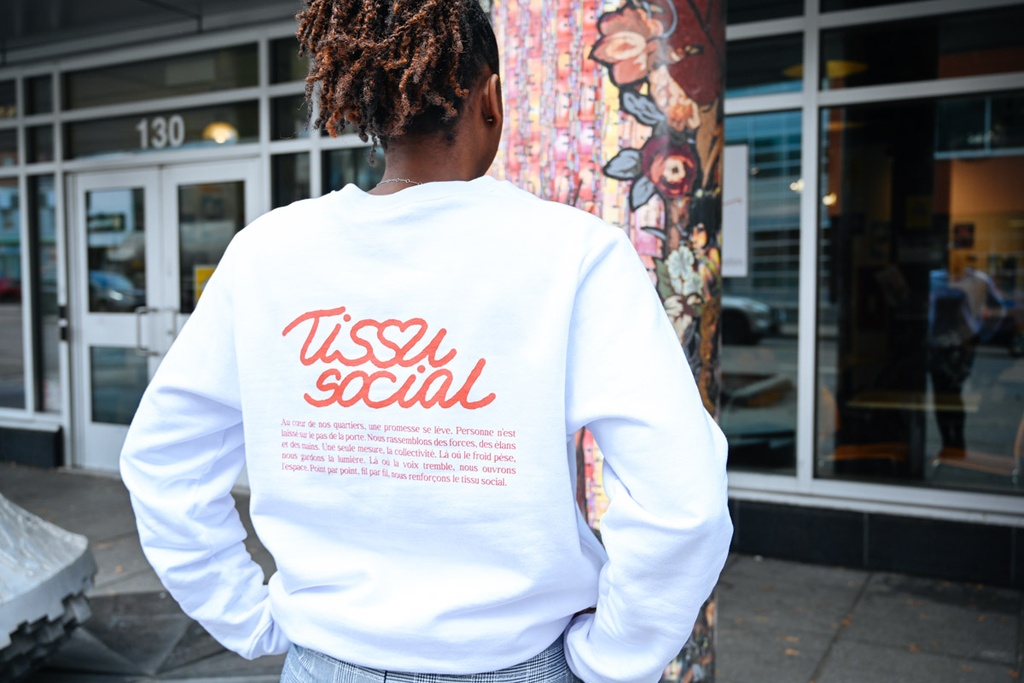 CENTRAIDE PERSONNES - O732U Ouaté col rond unisexe (BLANC) - SE. S16064 (AV) - SE. S16065 (DOS) - ETT. ETT1058 (BAVD)