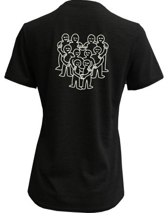 CENTRAIDE - 4319W - T-shirt col V femme - SE. S16062 (AV) + SE. S16063 (DOS) + ETT. ETT1058 (MD)