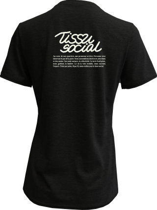 CENTRAIDE - 4319W - T-shirt col V femme - SE. S16064 (AV) + SE. S16065 (DOS) + ETT. ETT1058 (MD)