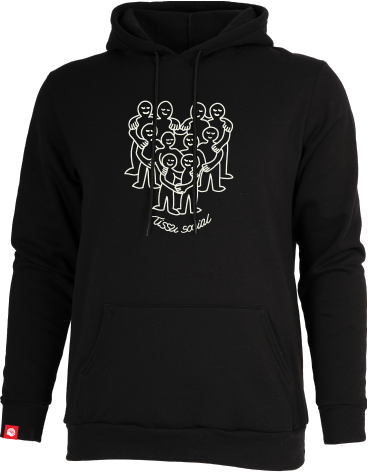 CENTRAIDE - O730U Ouaté à capuchon unisexe (NOIR) - SE. 16064 (AV) + SE. S160263 (DOS) + ETT. ETT1058 (MD)