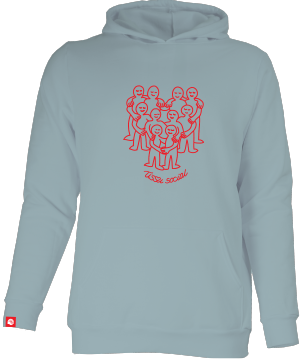 CENTRAIDE  - O728U OUATÉ À CAPUCHON SANS LACET (BLEU) - SE. 16064 (AV) + SE. 16065 (DOS) + ETT. ETT1058 (MD)