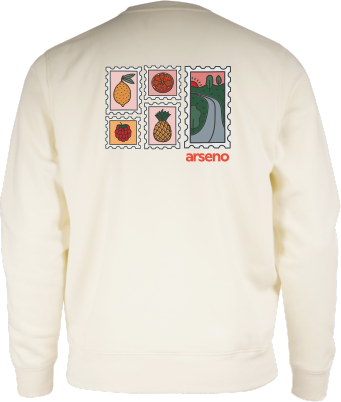 ARSENO & ASS. INC. - XO733U Ouaté col rond unisexe (TIMBRES) - DTF. DTF-2174