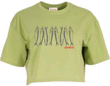 ARSENO & ASS. INC. - 4117W T-shirt court et carré (SARDINES) - DTF. DTF-2171 (AV)
