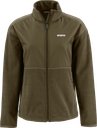 ARSENO & ASS. INC. - LCK00230 Veste hybride zippée intégrale en polaire recyclée Cutter & Buck Hunts Point pour femme - BR. 14025 (AVG)