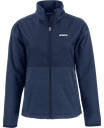 ARSENO & ASS. INC. - LCK00230 Veste hybride zippée intégrale en polaire recyclée Cutter & Buck Hunts Point pour femme - BR. 14025 (AVG)