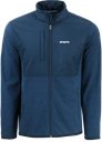 ARSENO & ASS. INC. - MCK01370 Veste hybride zippée intégrale en polaire recyclée Cutter & Buck Hunts Point pour homme - BR. 14025 (AVG)