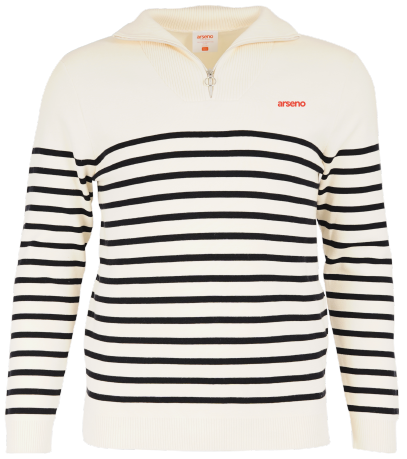 ARSENO & ASS. INC. - XR4608U Chandail côtelé 1/4 zip - BR. 14025 (AVG)