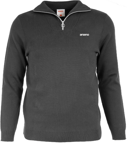 ARSENO & ASS. INC. - XR4608U Chandail côtelé 1/4 zip - BR. 14025 (AVG)