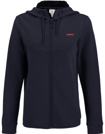 ARSENO & ASS. INC. - LQK00091 Veste ouaté à capuche femme - BR. 14025 (AVG)