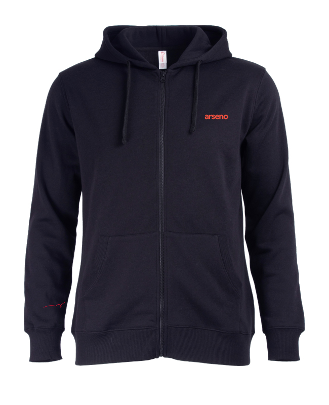 ARSENO EMPLOYÉS - XO4801U Ouaté à capuchon avec glissière - BR. 14025 (AVG) - BR. 14018 (Z)